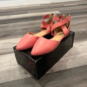 Nice pink dress flats